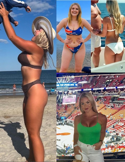Not only her statements, Karoline Leavitt is also continues to make social media drool after leaked photos of her in a tiny pinky bikini