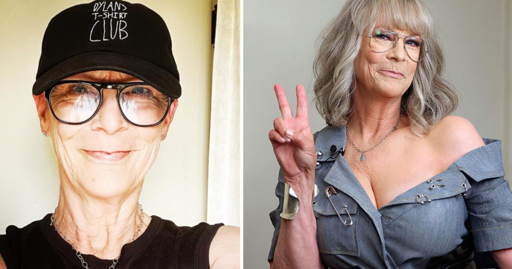 How Jamie Lee Curtis humorously responded to comments about her cleavage