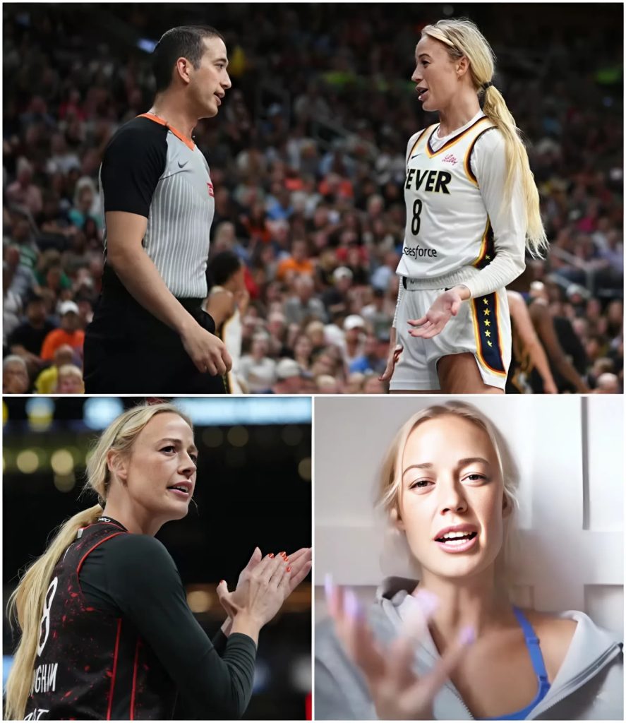 Sophie Cunningham GOES NUTS As CORRUPT WNBA Referees RIGGED Indiana Fever Loss to Dallas Wings