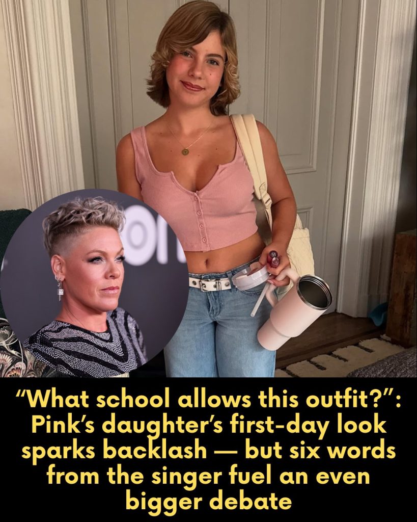 Pink’s Daughter’s First-Day Outfit Sparks Conversation — Six Words From Mom Change Everything