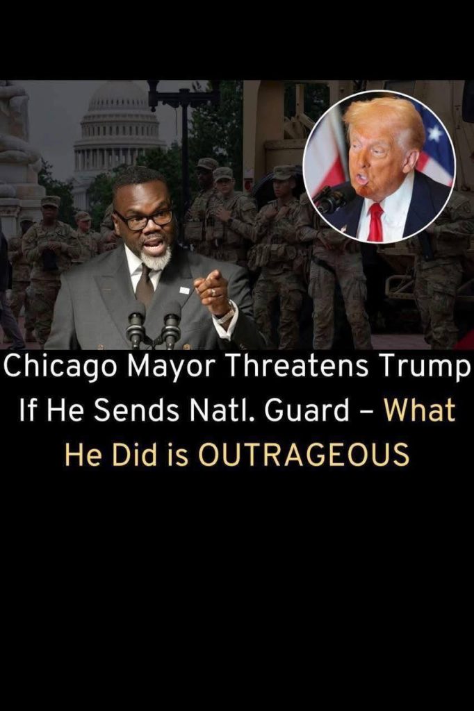 Chicago Mayor Vows to Resist Trump’s Plan to Deploy National Guard