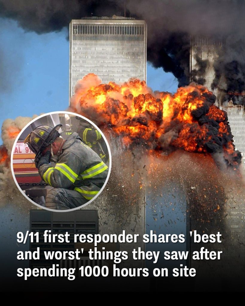 9/11 first responder shares ‘best and worst’ things they saw after spending 1000 hours on site