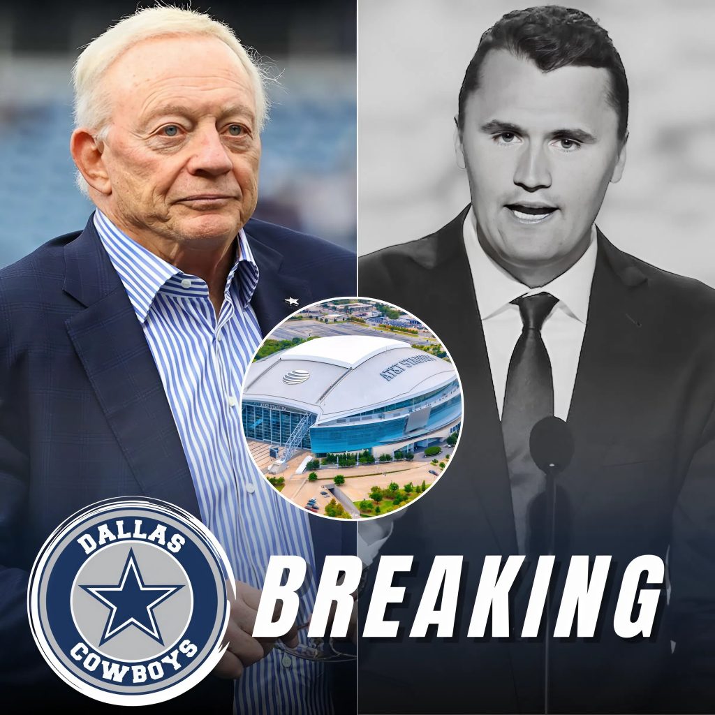 COWBOYS FIRESTORM: AT&T Stadium will throw open its doors free of charge for three full days to honor Charlie Kirk, giving fans rare, behind-the-scenes access to the iconic home of America’s Team — from locker rooms and player tunnels to the Cowboys’ Hall of Fame exhibits. But the moment that brought the crowd to tears…