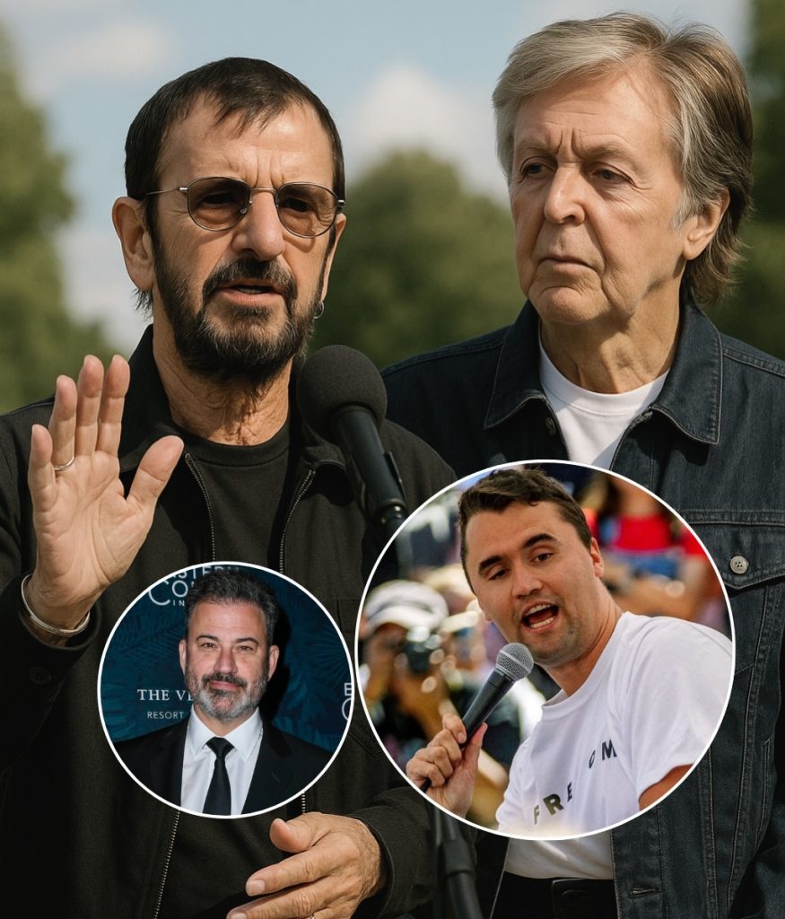 RINGO AND PAUL STEP FORWARD: BEATLES LEGENDS DEMAND DIGNITY AFTER TRAGEDY… Charlie’s use of words and religion to help others was a commitment that deserves respect along with his widow abd children.