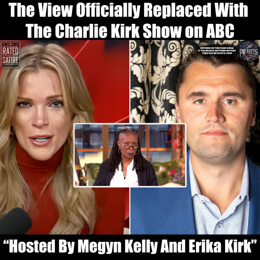 ABC Replaces The View With The Charlie Kirk Show, Hosted by Erika Kirk and Megyn Kelly: “It’s Done”