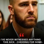 “TRAVIS KELCE STRIKES BACK 🎤💔: As disturbing clips emerged of people mocking Charlie Kirk’s death, NFL star Travis Kelce finally spoke out, unleashing his anger in a heartfelt statement that stunned fans worldwide and reignited conversations across the sports world…