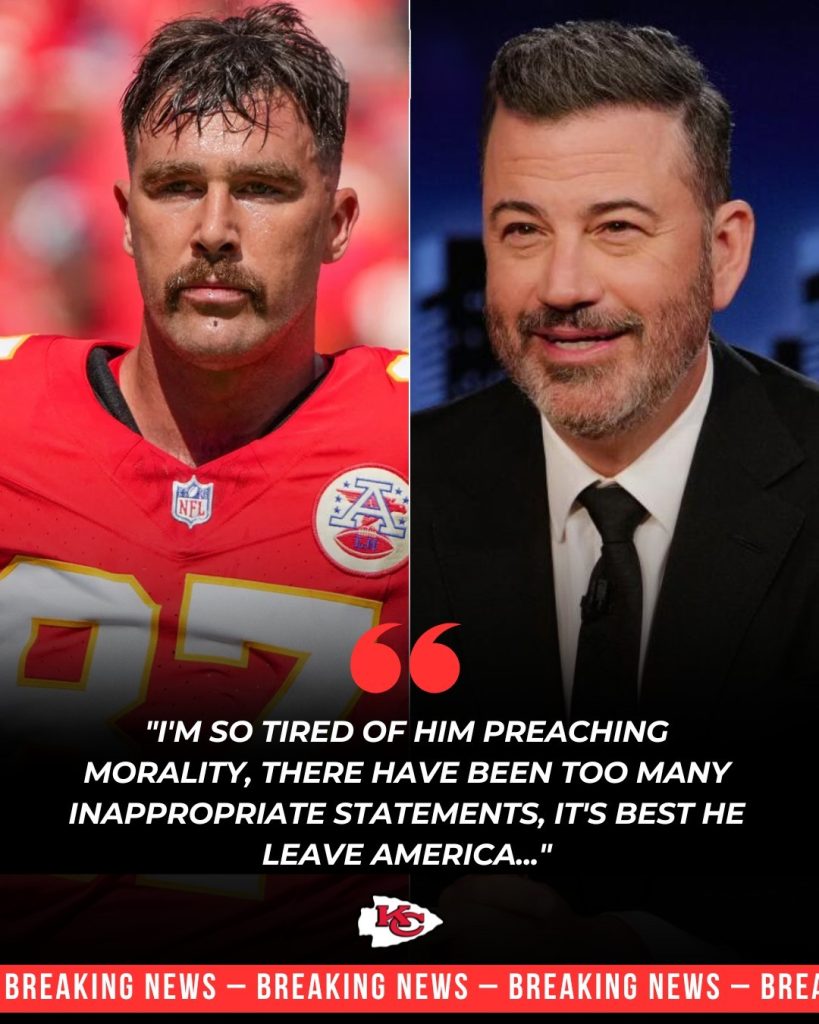 BREAKING NEWS: Travis Kelce Stirs Debate After Blasting Jimmy Kimmel Over Charlie Kirk Remarks