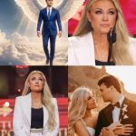 AN ANGEL IN THE ARENA: Erika Kirk’s Strength and Charlie’s Enduring Presence – As Erika Kirk lifted her tear-filled eyes, millions felt what words could never capture — the sense of Charlie Kirk’s angelic presence watching over her, blessing her with strength.