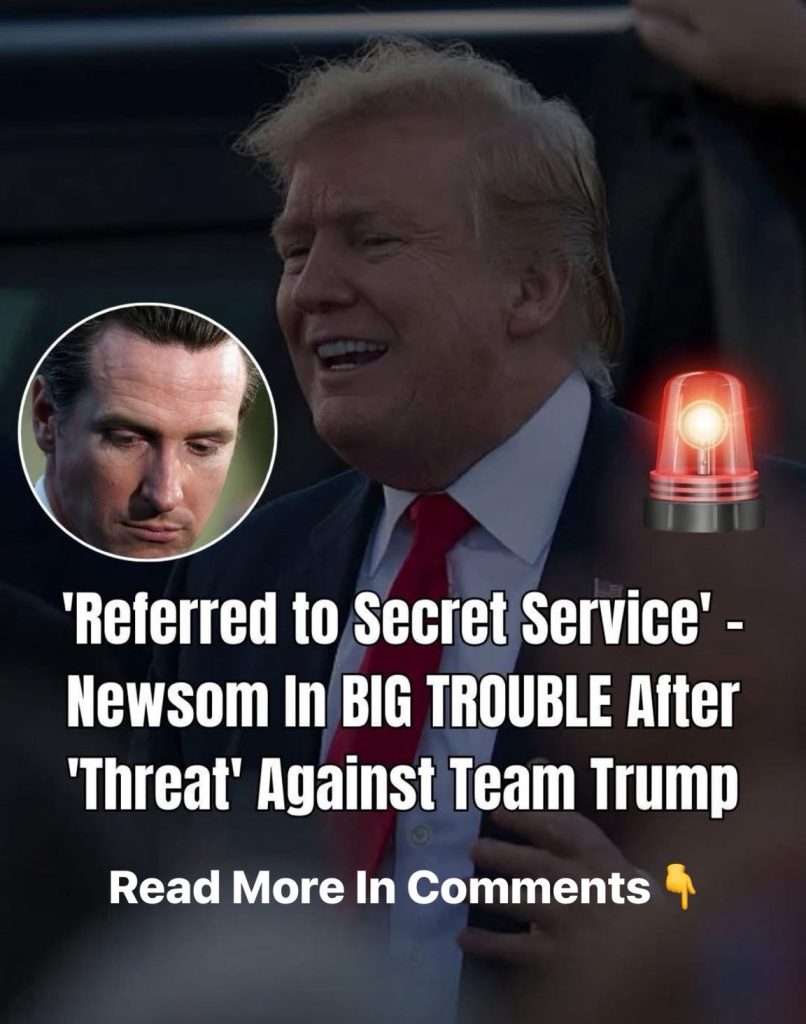 Secret Service Looking Into Gavin Newsom ‘Threat’ To Top Trump Official