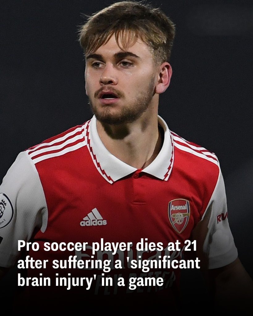 Pro soccer player dies at 21 after suffering a ‘significant brain injury’ in a game