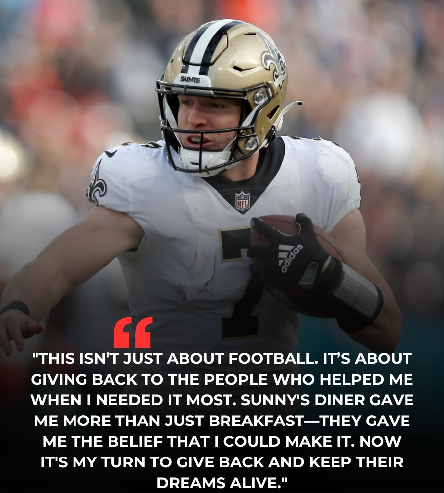 Taysom Hill’s Heartfelt Gesture: Paying It Forward to the Diner That Helped Him Dream