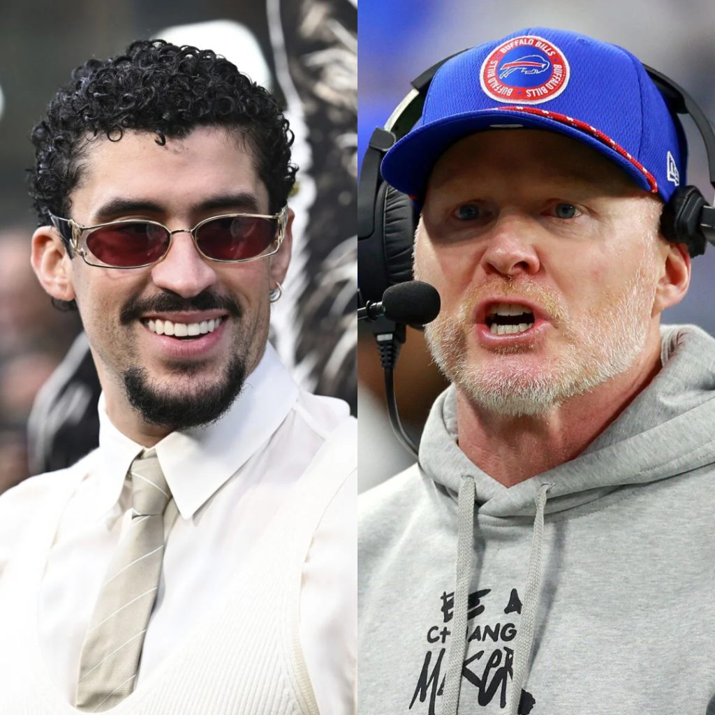 BREAKING: Buffalo Bills coach Sean Mcdermott publicly criticizes NFL for choosing Bad Bunny to perform at Super Bowl halftime show: “Is this football or a circus?” The NFL has been thrown into chaos after coach Sean Mcdermott threatened to pull the Bills from the game if Bad Bunny continues to perform at the Super Bowl.