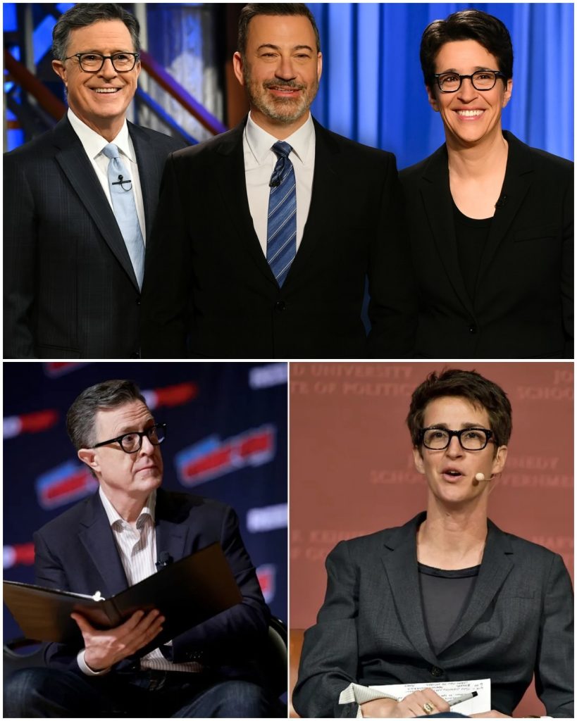 Maddow, Colbert, and Kimmel Just Walked Away From the System — And Launched a Newsroom That Has Networks Shaking
