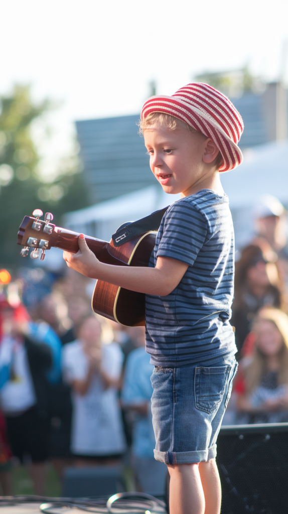 The audience laughed when this tiny first-grader chose a Johnny Cash classic, but seconds later, jaws dropped EVERYWHERE! His voice? Insanely deep, shockingly soulful, Judges jumped up, people screamed, chills shot through the crowd, You have NEVER seen a kid sound THIS incredible