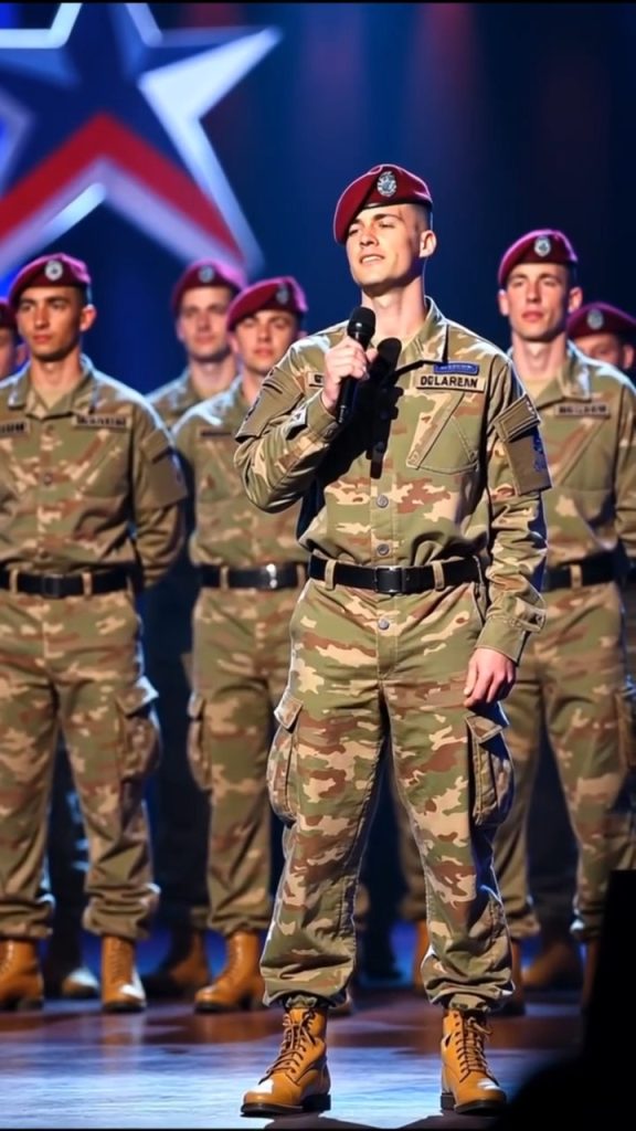 Military Chorus Delivers Emotional Audition That Brings Crowd to Its Feet